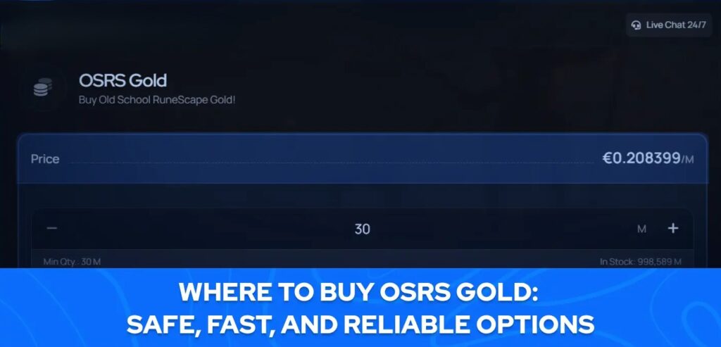 Sell OSRS gold